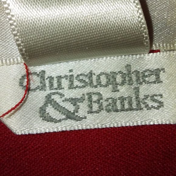 Christopher & Banks Zipper Vest - Picture 4 of 4